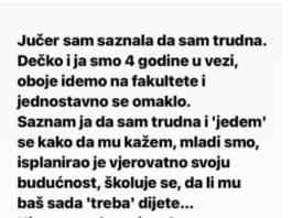 Ostala je TRUDNA i rešila je da KAŽE dečku ali ono ŠTO joj je REKAO nakon TOGA će PAMTITI dok je ŽIVA! Ostala je TRUDNA i rešila je da KAŽE dečku ali ono ŠTO joj je REKAO nakon TOGA će PAMTITI dok je ŽIVA! - featured image