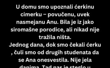 „Pomogli smo joj kada niko nije – a onda je uradila nešto što nas je ostavilo bez riječi.“ „Pomogli smo joj kada niko nije – a onda je uradila nešto što nas je ostavilo bez riječi.“ - featured image