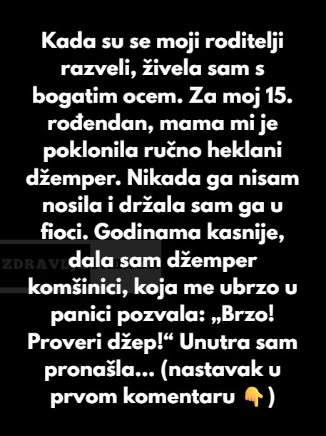 Živjela sam s ocem jer je bio bogatiji od majke – otkrila sam šokantnu istinu koja me unistila! - featured image Živjela sam s ocem jer je bio bogatiji od majke – otkrila sam šokantnu istinu koja me unistila! - featured image