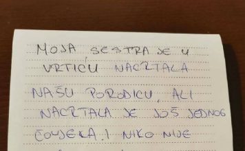 U porodičnom crtežu pojavio se stranac: Kada su je pitali ko je, nastao je muk U porodičnom crtežu pojavio se stranac: Kada su je pitali ko je, nastao je muk - featured image