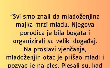 “Svi smo znali da mladoženjina majka mrzi mladu…”