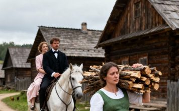 Farmer je jahao sa svojom djevojkom… i ukočio se kada je vidio svoju trudnu bivšu ženu kako nosi drva za ogrjev… Farmer je jahao sa svojom djevojkom… i ukočio se kada je vidio svoju trudnu bivšu ženu kako nosi drva za ogrjev… - featured image