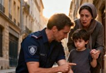 Siroče je pogledalo Bastienov tetovaž i prošaptalo: „Moj tata je imao isti…“ i policajac je ostao zapanjen.