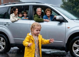 Prilikom preuzimanja, moji roditelji poveli su djecu moje sestre i odbili povesti moju kćer.Kad je došla do auta, moja joj je majka rekla da se pješice vrati kući unatoč pljusku. Moja šestogodišnja djevojčica preklinjala ih je, ali oni su otišli, ostavivši je mokru do kože i u suzama Prilikom preuzimanja, moji roditelji poveli su djecu moje sestre i odbili povesti moju kćer.Kad je došla do auta, moja joj je majka rekla da se pješice vrati kući unatoč pljusku. Moja šestogodišnja djevojčica preklinjala ih je, ali oni su otišli, ostavivši je mokru do kože i u suzama - featured image