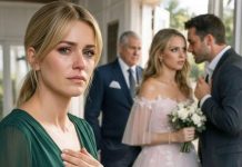 Moj muž je rekao da mu treba malo vremena nasamo, pa sam krenula za njim.