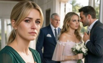 Moj muž je rekao da mu treba malo vremena nasamo, pa sam krenula za njim.