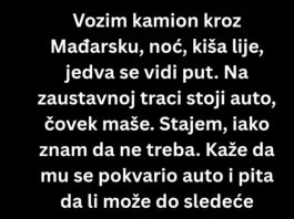 Jedna odluka na autoputu pretvorila se u noć koju nikada neću zaboraviti…