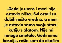 Kada je moj deda umro, svi u porodici su dobili nešto vredno — ušteđevinu, zemlju, antikvitete. Kada je moj deda umro, svi u porodici su dobili nešto vredno — ušteđevinu, zemlju, antikvitete. - featured image
