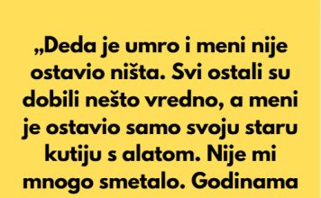 Kada je moj deda umro, svi u porodici su dobili nešto vredno — ušteđevinu, zemlju, antikvitete. Kada je moj deda umro, svi u porodici su dobili nešto vredno — ušteđevinu, zemlju, antikvitete. - featured image