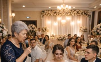 Usred slavlja, svekrva uzela mikrofon i, bez oklijevanja, snahu nazvala “kučkom”, samo zato što je živjela u selu: odgovor mladenkinog oca iznenadio je sve 😱 Usred slavlja, svekrva uzela mikrofon i, bez oklijevanja, snahu nazvala “kučkom”, samo zato što je živjela u selu: odgovor mladenkinog oca iznenadio je sve 😱 - featured image