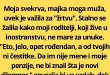 Svekrva je 5 godina tvrdila da moja porodica “nikad ništa ne šalje” djeci, a onda sam iza police u špajzu našla vrata koja vode u sobu punu tuge