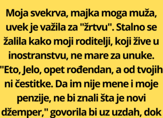 Svekrva je 5 godina tvrdila da moja porodica “nikad ništa ne šalje” djeci, a onda sam iza police u špajzu našla vrata koja vode u sobu punu tuge