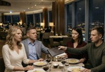 „Plati sama, sirotinjo, — ja te nisam zvao!”— moj muž je bacio račun pred prijateljima. Ali baš kad je konobar prišao stolu…