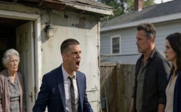 Moj unuk je navratio i pitao me zašto živim u maloj sobi straga.