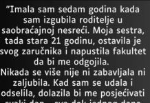 Imala sam 7 godina kada sam izgubila roditelje…