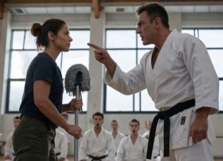 Karate majstor sa crnim pojasom izderao se na čistačicu i pokušao je poniziti pred svim sportistima, ali jedan potez djevojke šokirao je cijelu salu 😱😲 Karate majstor sa crnim pojasom izderao se na čistačicu i pokušao je poniziti pred svim sportistima, ali jedan potez djevojke šokirao je cijelu salu 😱😲 - featured image