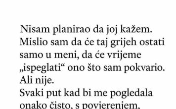 “Priznao SAM ženi da SAM je prevario — Ali njen odgovor me slomio.” “Priznao SAM ženi da SAM je prevario — Ali njen odgovor me slomio.” - featured image
