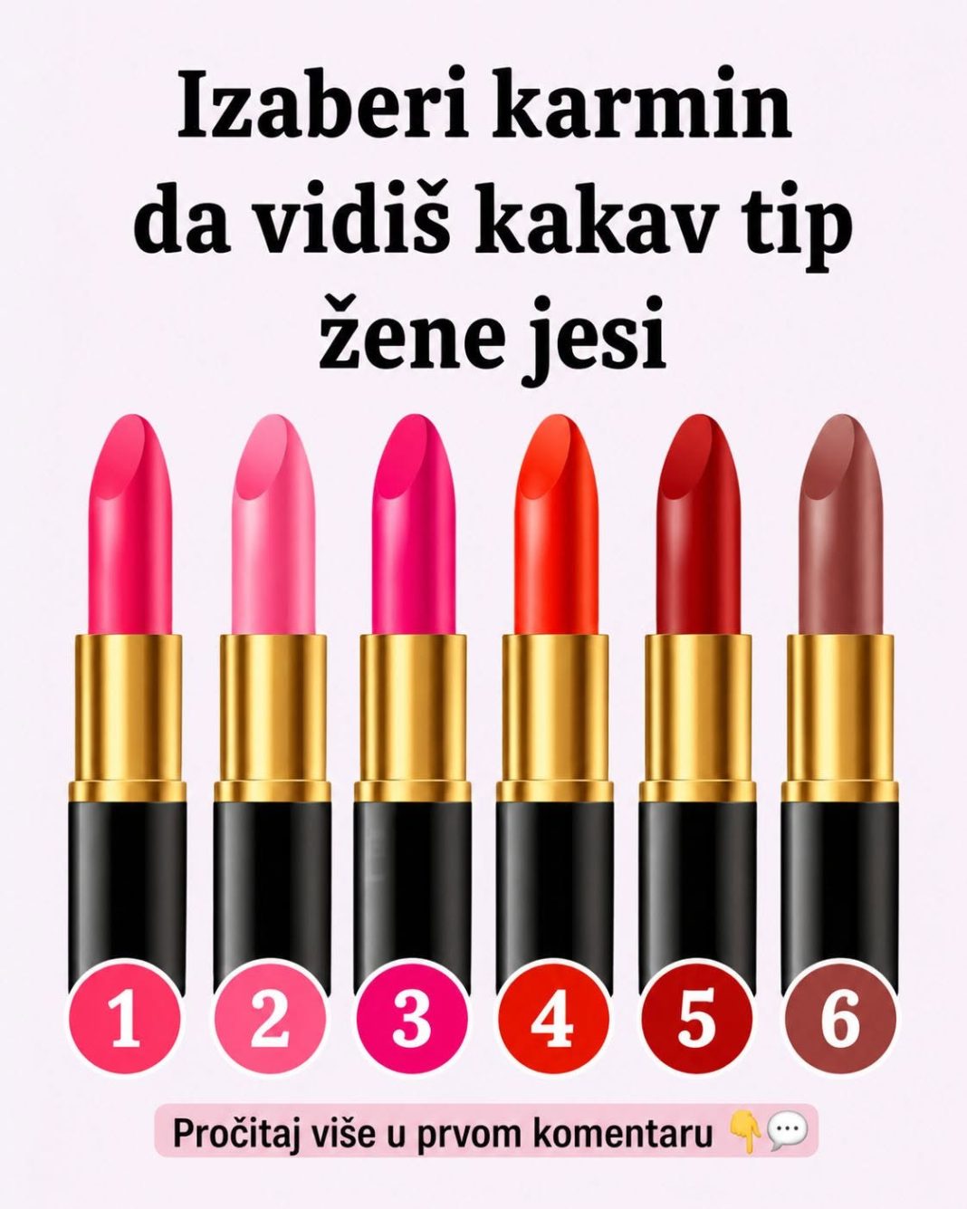 Koja Boja Karmina Najbolje Opisuje Vašu Ličnost? Zabavan Test Inspirisan Psihologijom Boja - featured image