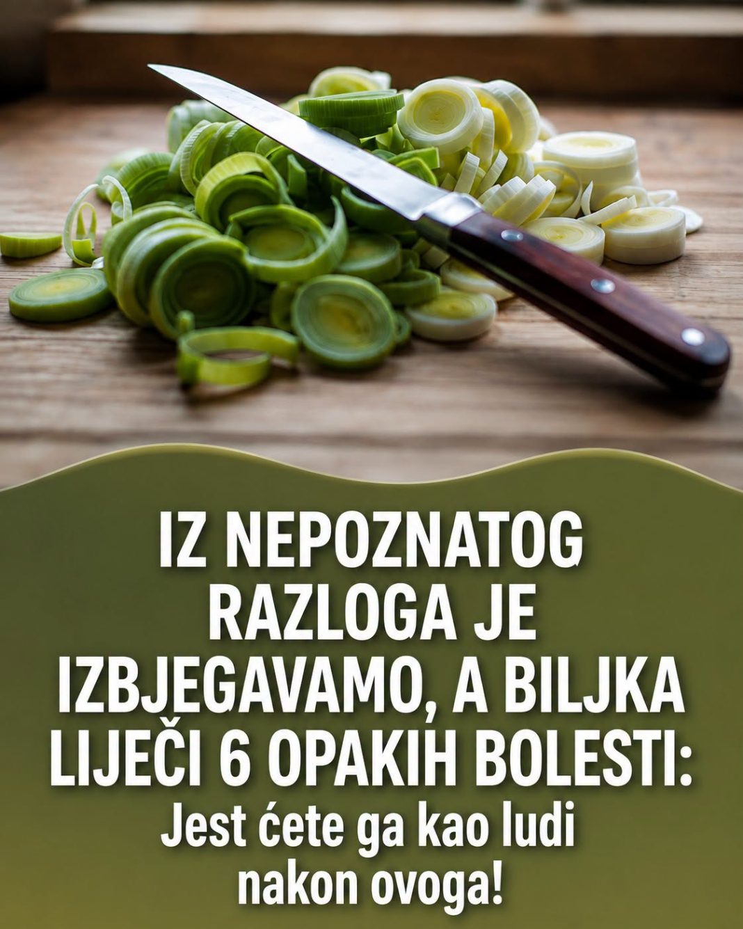 IZ NEPOZNATOG RAZLOGA JE IZBJEGAVAMO, A BILJKA LIJEČI 6 OPAKIH BOLESTI: Jest ćete ga kao ludi nakon ovoga! - featured image