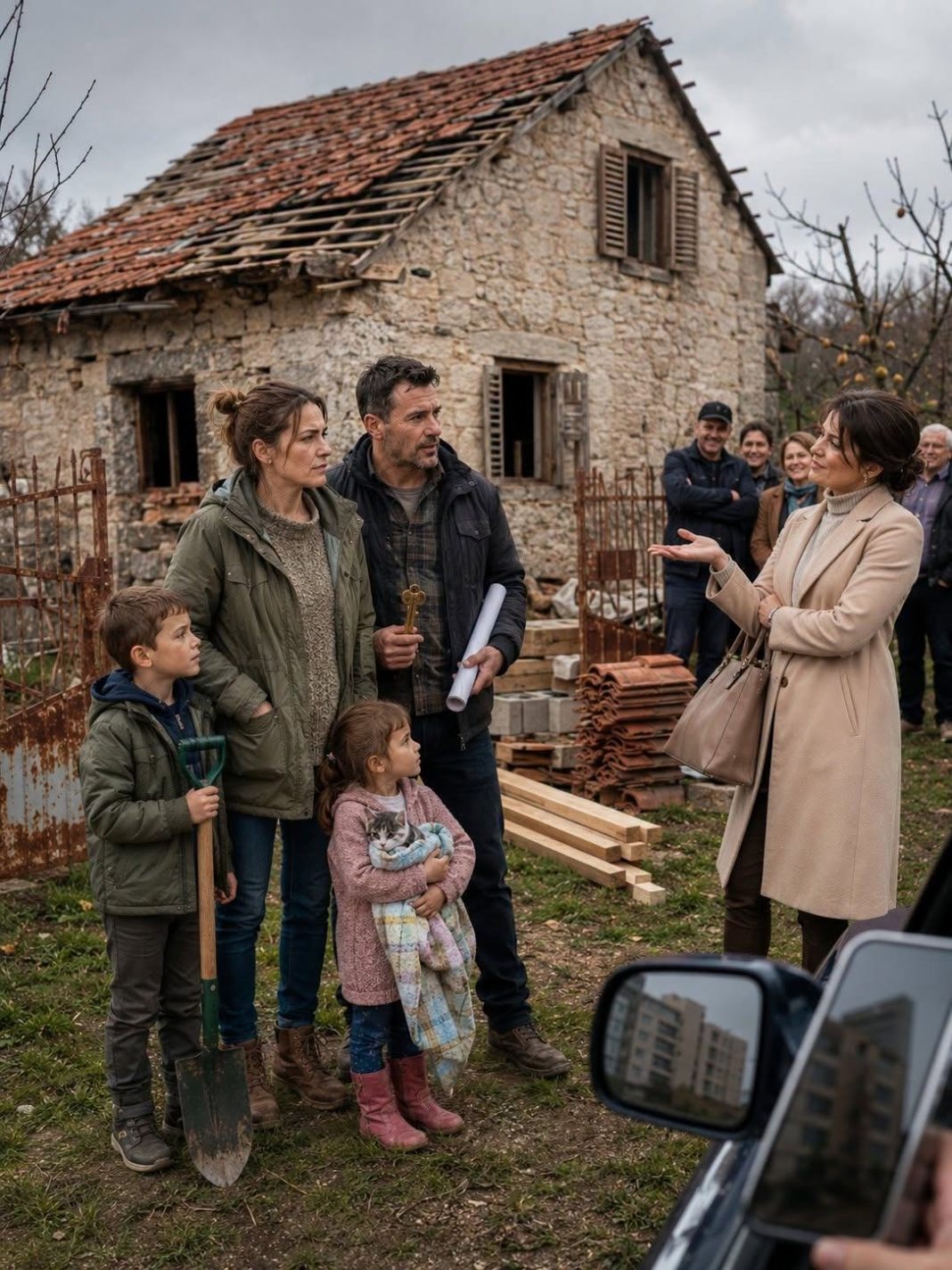 „Jeste li bankrotirali?” nasmijala se moja sestrična kada smo prodali stan u Temišvaru i preselili se u 18 godina napuštenu kuću. Ali prve zime bili smo na korak od povratka… - featured image