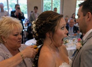 Moja svekrva mi je prišla s leđa na dan mog vjenčanja i odsjekla kosu, tvrdeći da je to „porodična tradicija“. Ali moj suprug je uradio nešto zbog čega je vrlo brzo požalila svoj postupak. 😰😨 Moja svekrva mi je prišla s leđa na dan mog vjenčanja i odsjekla kosu, tvrdeći da je to „porodična tradicija“. Ali moj suprug je uradio nešto zbog čega je vrlo brzo požalila svoj postupak. 😰😨 - featured image