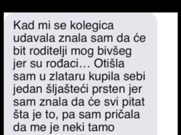 “Kad mi se kolegica udavala znala sam da će bit roditelji mog bivšeg ..” “Kad mi se kolegica udavala znala sam da će bit roditelji mog bivšeg ..” - featured image